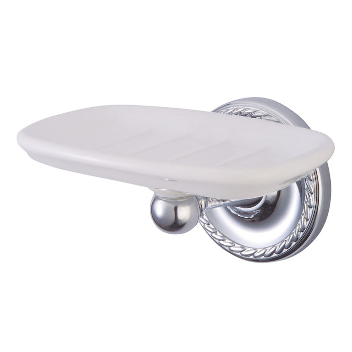 Kingston Laurel BA915C Wall-Mount Soap Dish Holder, Polished Chrome