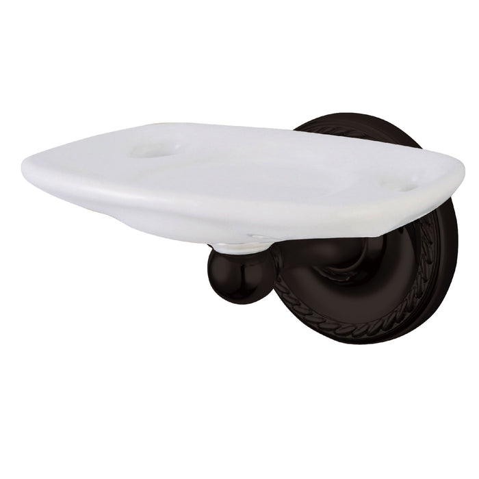 Kingston Laurel BA916ORB Toothbrush and Tumbler Holder, Oil Rubbed Bronze
