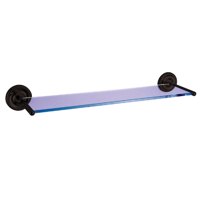 Kingston Laurel BA919ORB Glass Shelf, Oil Rubbed Bronze