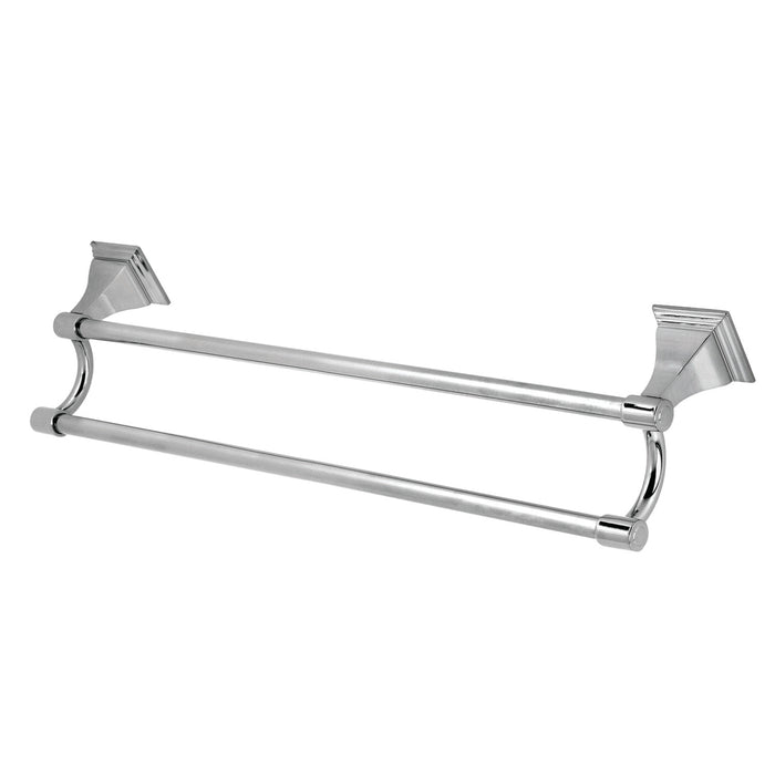 Kingston Tulare BAH612318C - Monarch 18-Inch Double Towel Bar, Polished Chrome