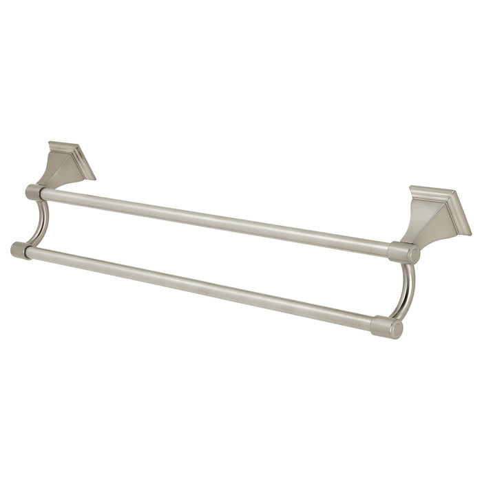 Kingston Tulare BAH6123BN - Monarch 24-Inch Double Towel Bar, Brushed Nickel