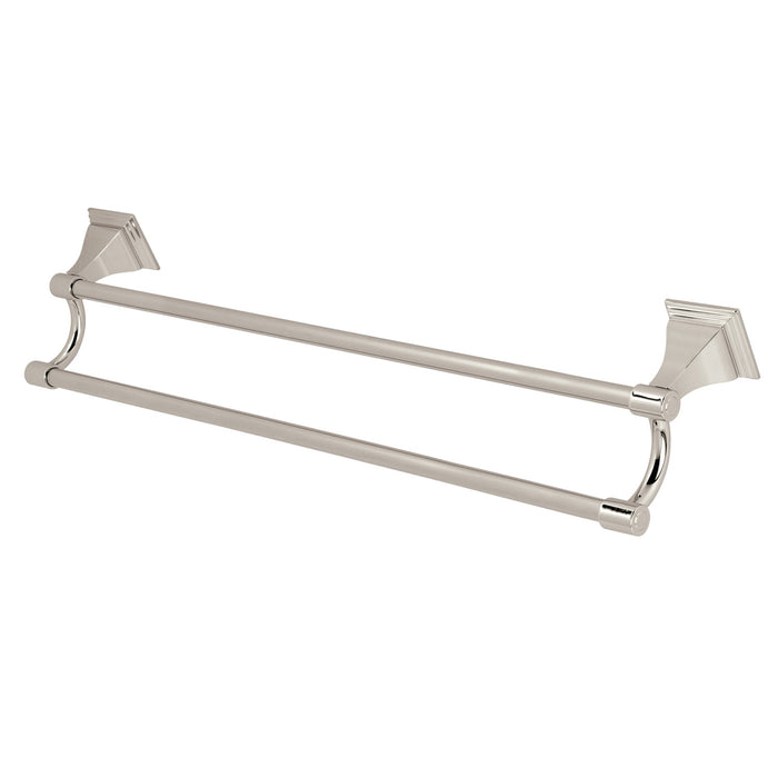 Kingston Tulare BAH6123PN - Monarch 24-Inch Double Towel Bar, Polished Nickel