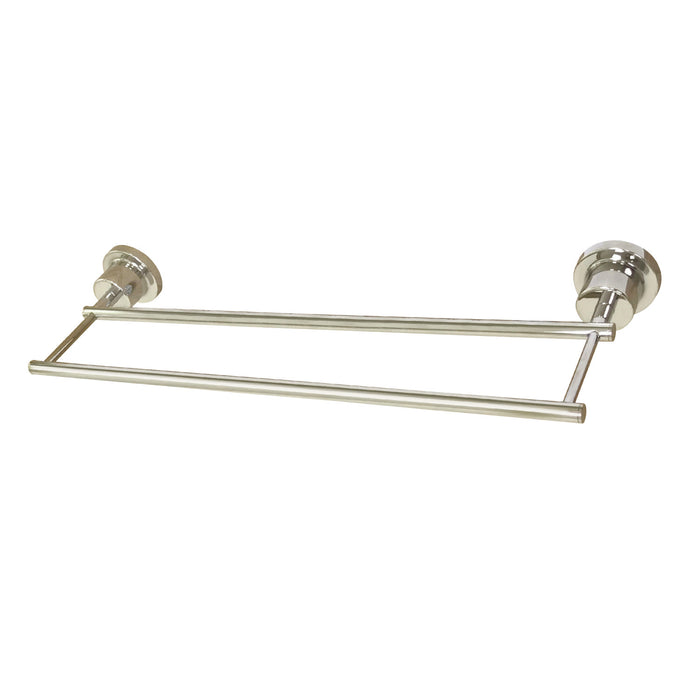 Kingston Concord BAH821318PN 18-Inch Double Towel Bar, Polished Nickel