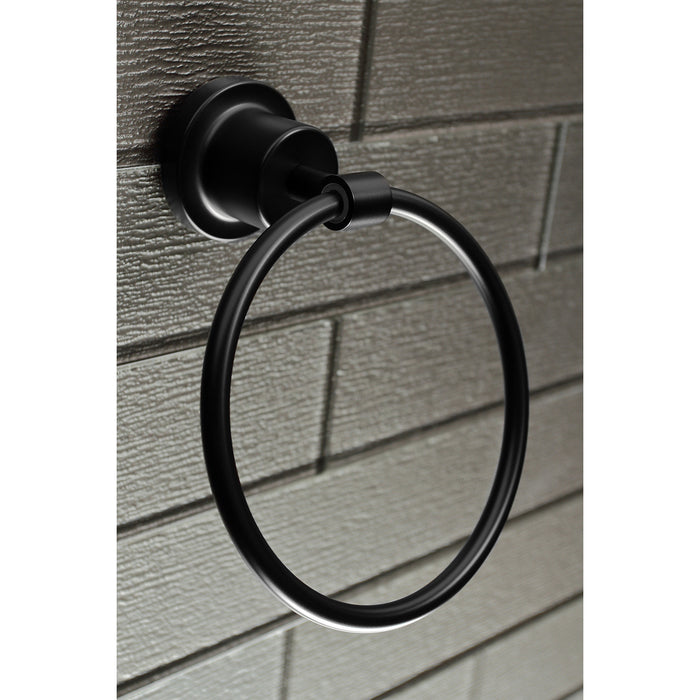 Kingston Sona BAH8213478MB - Concord 5-Piece 24-Inch Dual Towel Bar Bathroom Accessory Set, Matte Black