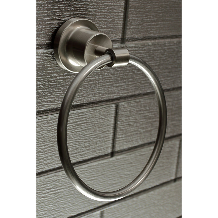 Kingston Sona BAH8213478SN - Concord 5-Piece 24-Inch Dual Towel Bar Bathroom Accessory Set, Brushed Nickel