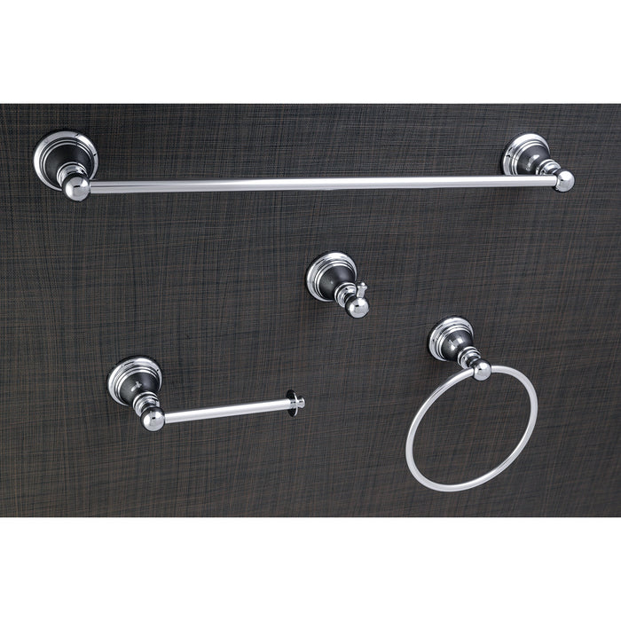 American Classic BAHK192478C 4-Piece 18-Inch Towel Bar Bathroom Accessory Set, Polished Chrome