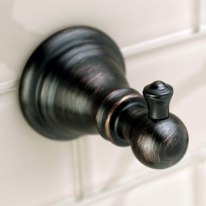 Kingston Heirloom BAHK192478ORB - American Classic 4-Piece 18-Inch Towel Bar Bathroom Accessory Set, Oil Rubbed Bronze