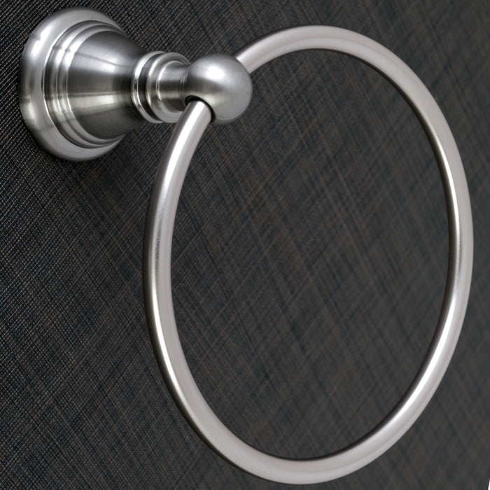 Kingston Heirloom BAHK192478SN - American Classic 4-Piece 18-Inch Towel Bar Bathroom Accessory Set, Brushed Nickel