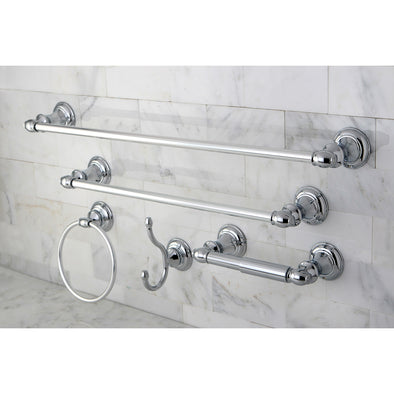 Kingston Brass Bad-Accessoire-Set – 5-teilig Mit Handtuchstangen, Ring, Halter & Haken In Satiniertem Finish