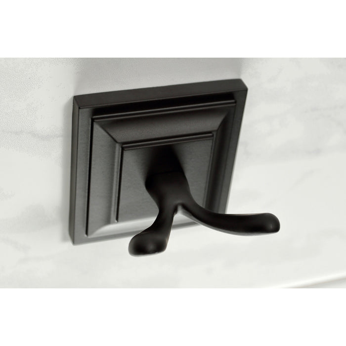 Kingston Tulare BAHK3212478K - Serano 5-Piece 18-Inch and 24-Inch Towel Bars Bathroom Accessory Set, Matte Black