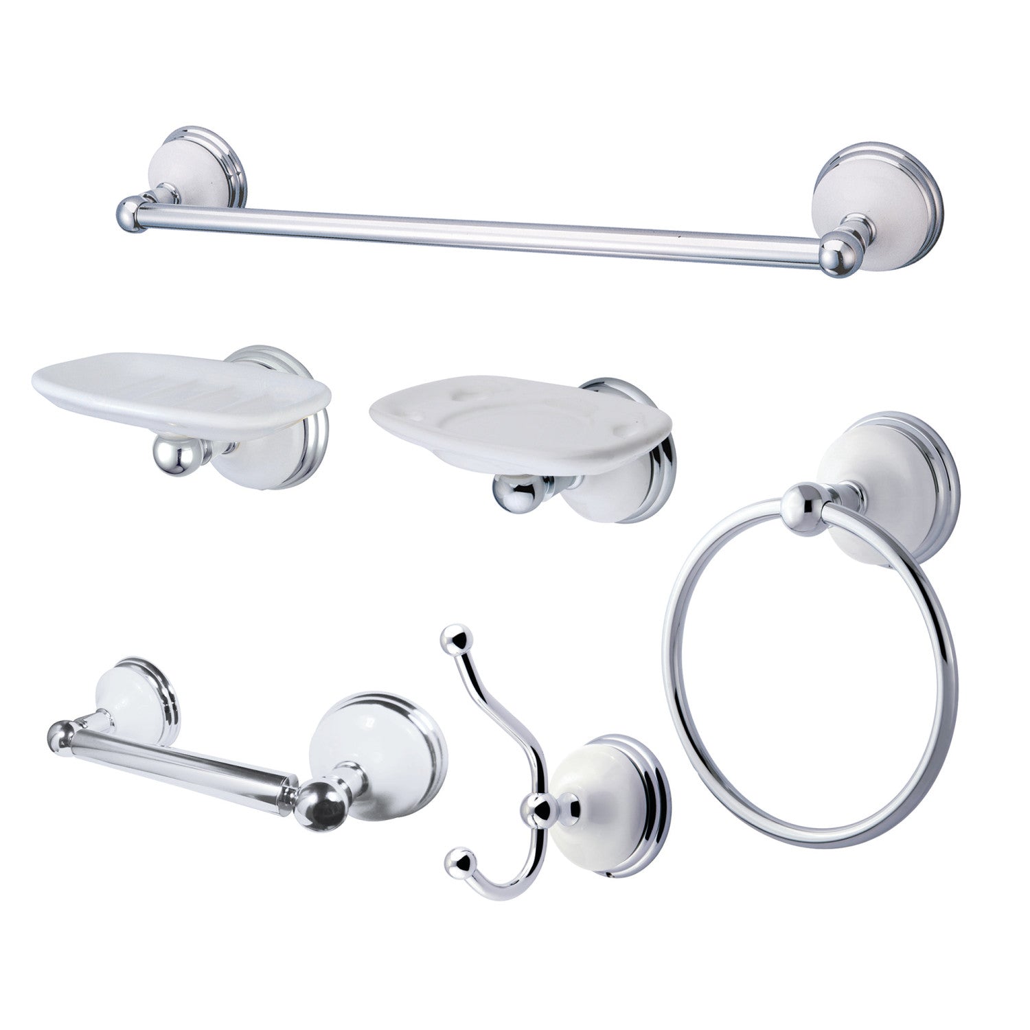 W*n様 鍔と金具のセット Kingston Heirloom BAK1110C2 - Victorian 6-Piece 24-Inch Towel Bar