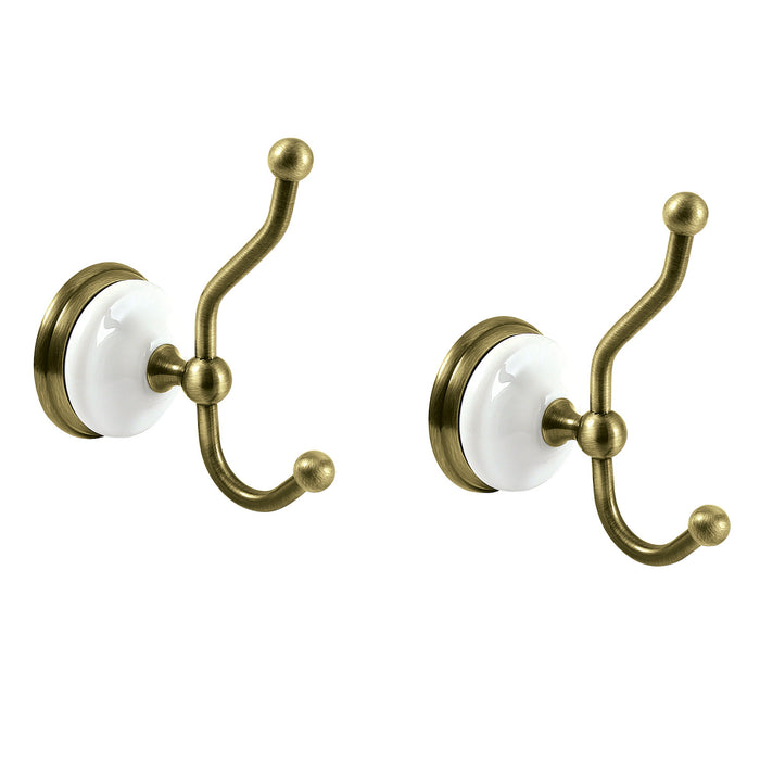 Kingston Heirloom BAK1117AB - Victorian Robe Hook, Antique Brass