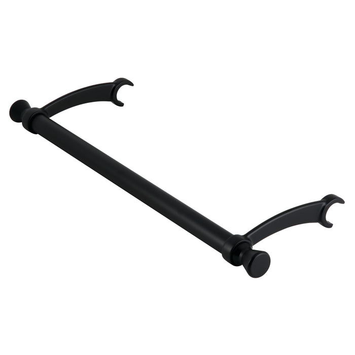Kingston Edwardian BAS3320 Brass Side Mount Towel Bar Add-On, For Console Sink Legs, Matte Black
