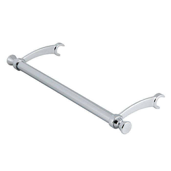 Kingston Edwardian BAS3321 Brass Side Mount Towel Bar Add-On, For Console Sink Legs, Polished Chrome