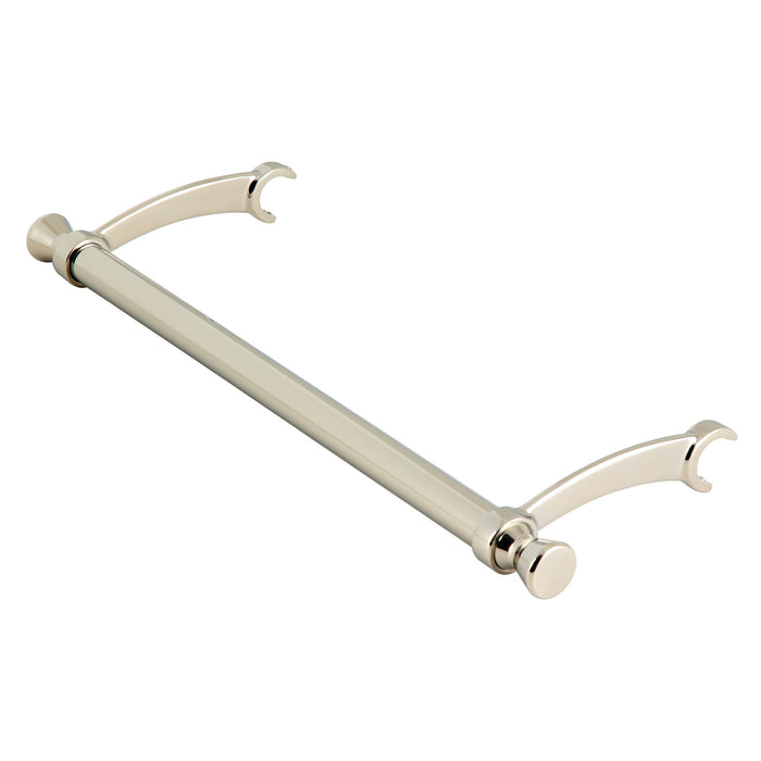 Kingston Edwardian BAS3326 Brass Side Mount Towel Bar Add-On, For Console Sink Legs, Polished Nickel