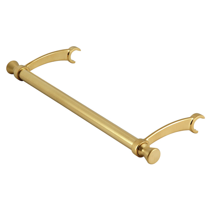 Kingston Edwardian BAS3327 Brass Side Mount Towel Bar Add-On, For Console Sink Legs, Brushed Brass