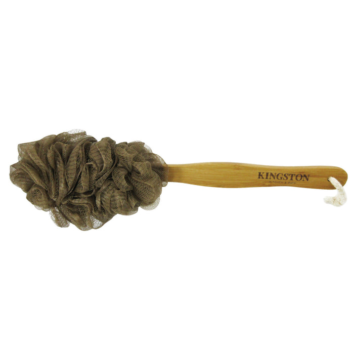Kingston Heirloom BATBRSH - Boutique 17-Inch Bath Brush, Wood/Brown