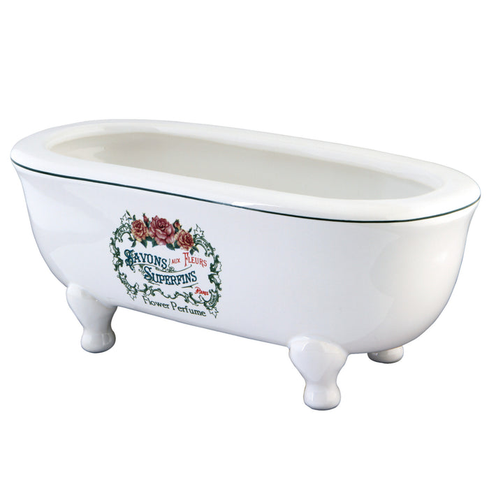 Kingston Heirloom BATUBDEW - Savons Superfins 7-3/4 Inch Mini Tub, White