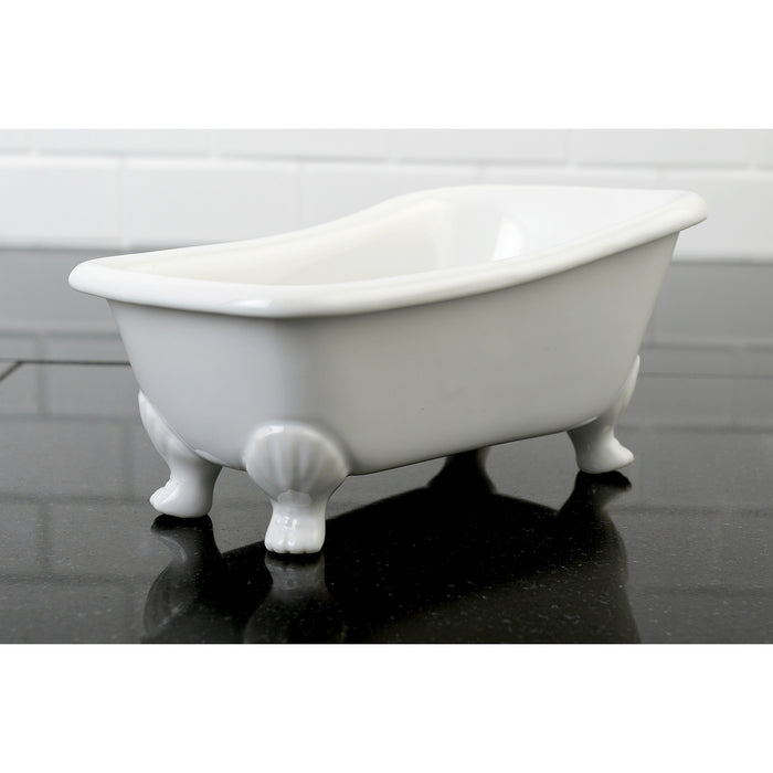 Kingston Heirloom BATUBW 7-Inch Mini Tub, White