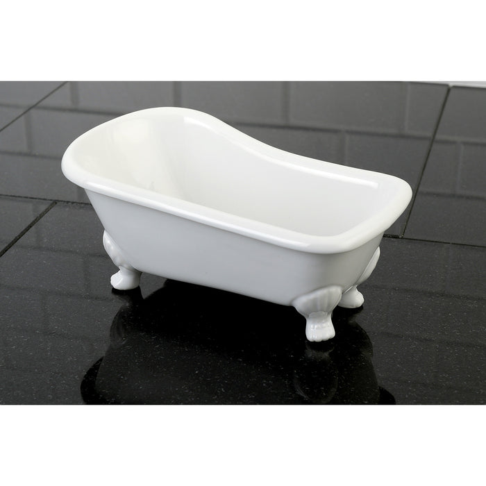 Kingston Heirloom BATUBW 7-Inch Mini Tub, White