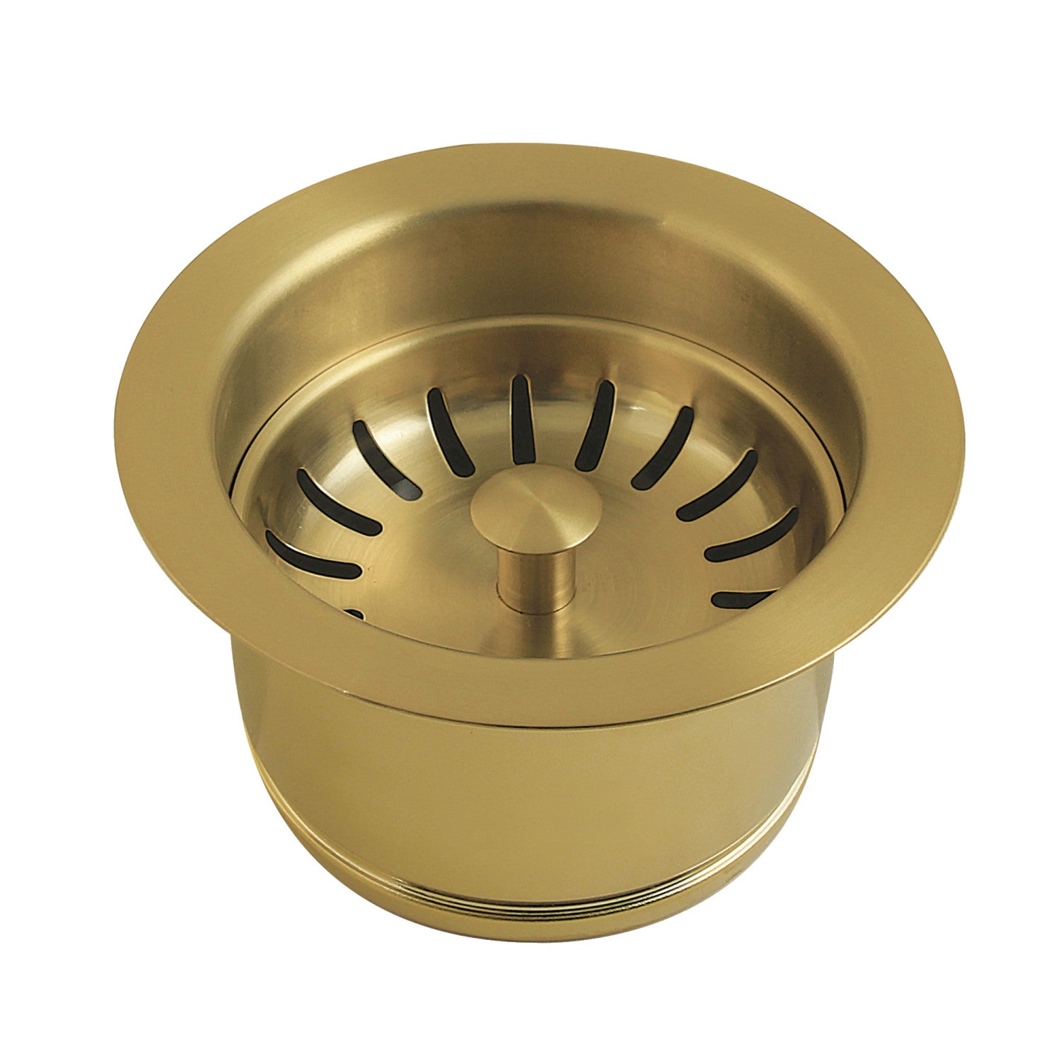 Kingston Brass Toilettenpapierhalter Gebürstetes Messing – 16,5 Cm Stange, 6,4 Cm Sockel, Inkl. Montagematerial