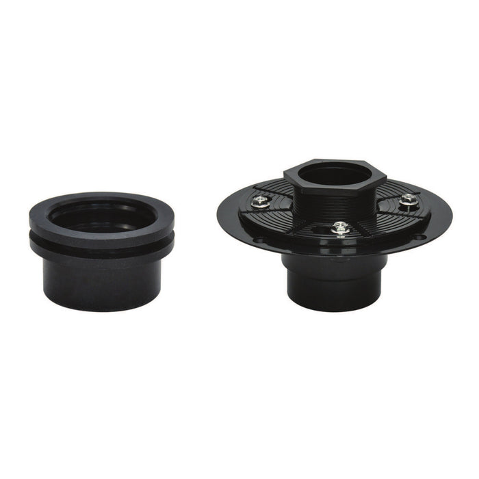 Kingston Watercourse BSFL02B 2-Inch Shower Drain Base Flange, Black