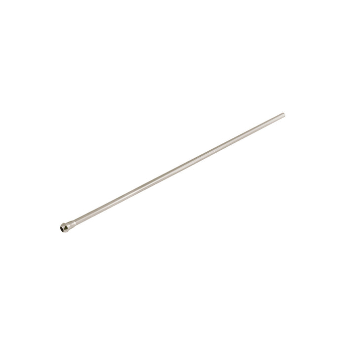 Kingston Complement CB38206 20-Inch Bullnose Bathroom Supply Line, Polished Nickel