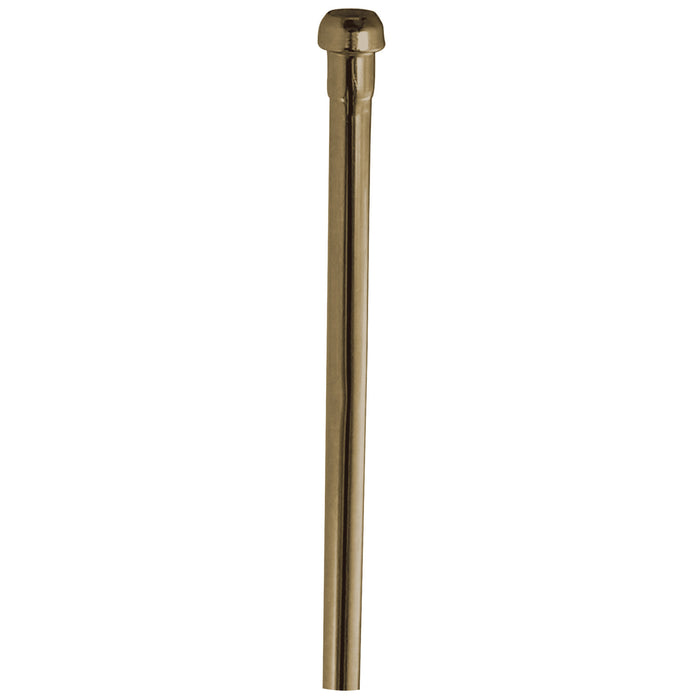 Kingston Complement CB38302 30-Inch Bullnose Bathroom Supply Line, Polished Brass