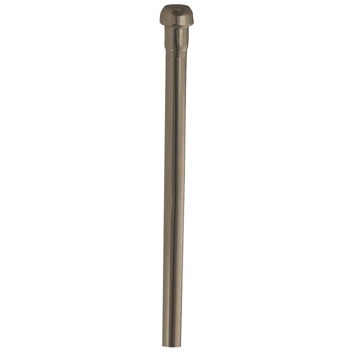 Kingston Complement CB38308 30-Inch Bullnose Bathroom Supply Line, Brushed Nickel