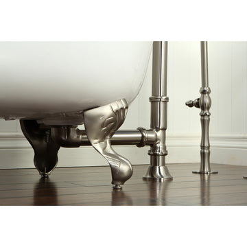 Kingston Heirloom CC2088 - Vintage Brass Lift and Turn Tub Waste