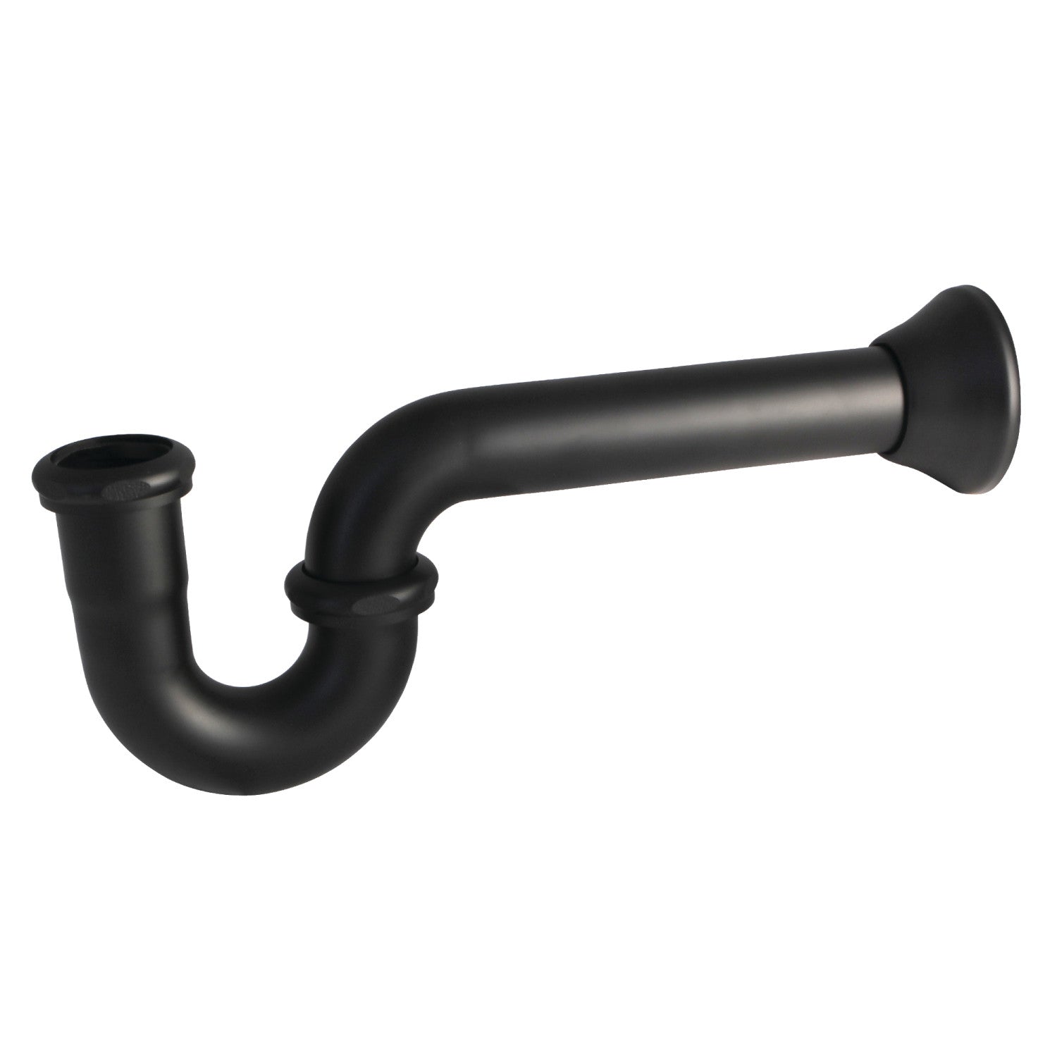 Kingston Vintage CC2120MB 1-1/2 Inch Decor P-Trap, Matte Black