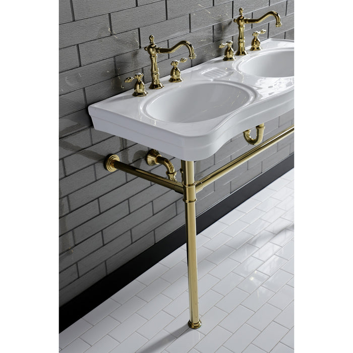 Kingston Vintage CC2122 1-1/2 Inch Decor P-Trap, Polished Brass