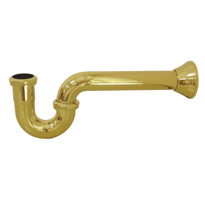 Kingston Vintage CC2122 1-1/2 Inch Decor P-Trap, Polished Brass