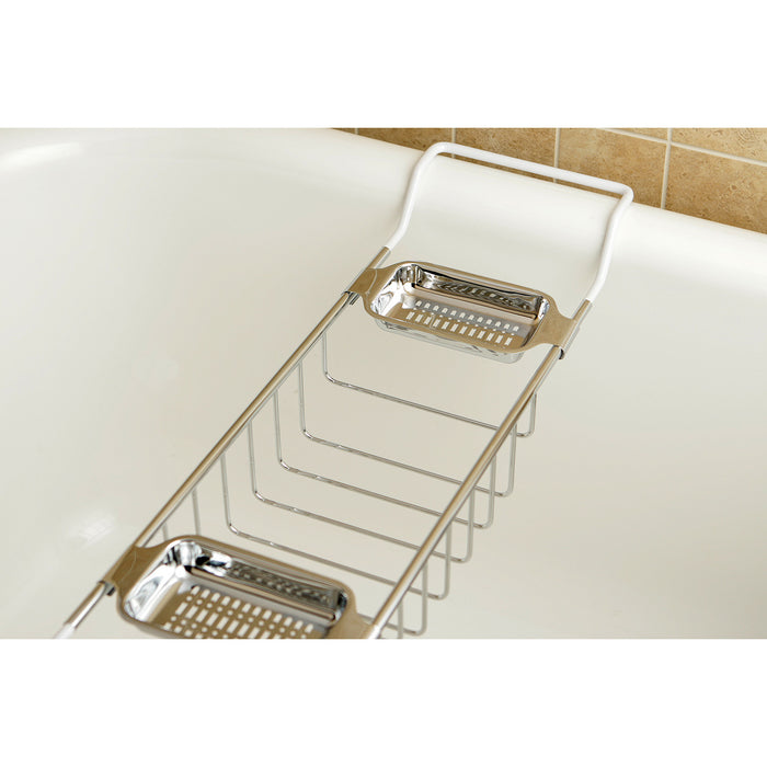 Kingston Heirloom CC2151 - Vintage Bathtub Caddy Tray, Polished Chrome