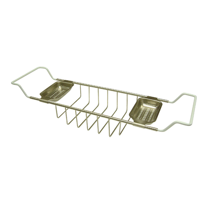 Kingston Heirloom CC2158 - Vintage Bathtub Caddy Tray, Brushed Nickel
