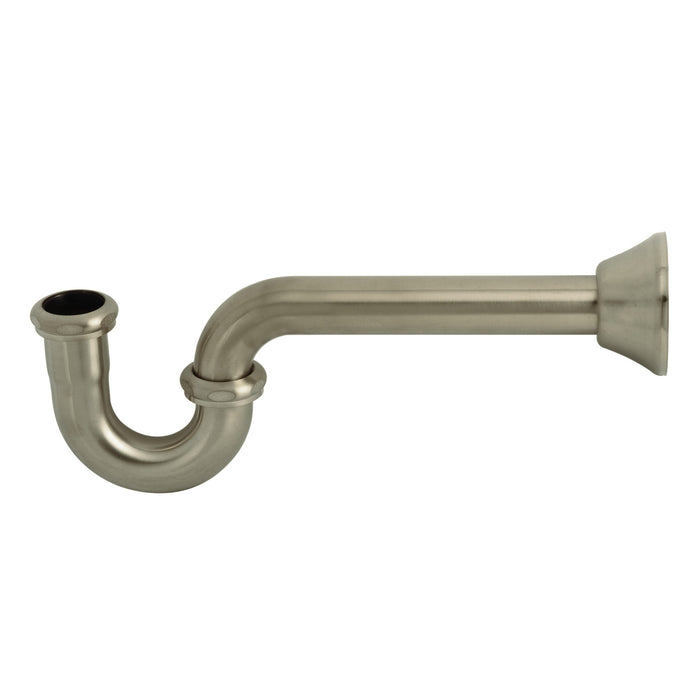 Kingston Vintage CC2188 1-1/4 Inch Decor P-Trap, 18 Gauge, Brushed Nickel
