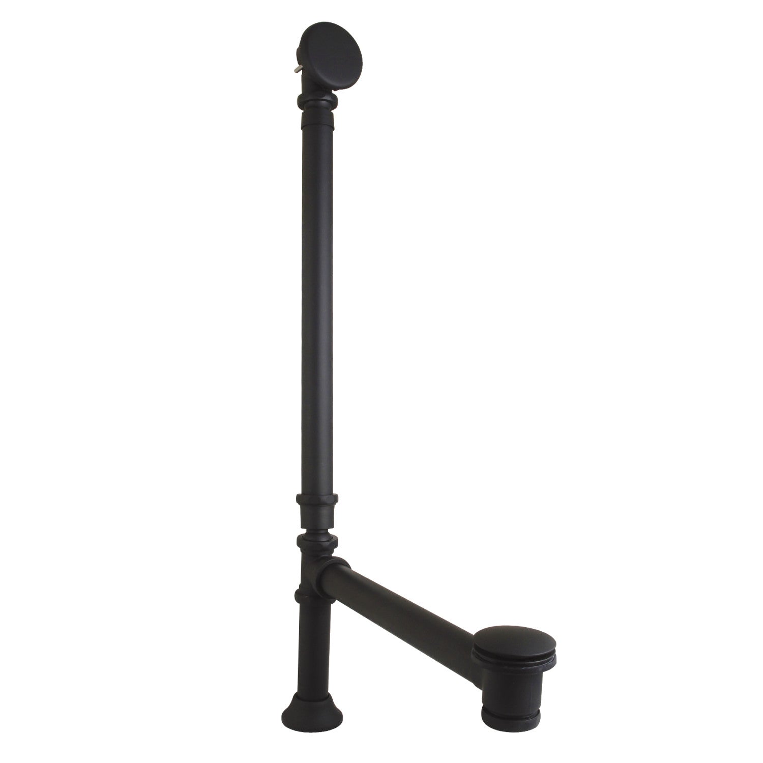 Kingston Sona CC2710 - Vintage Swivel Ball Toe Touch Tub Waste and Ove