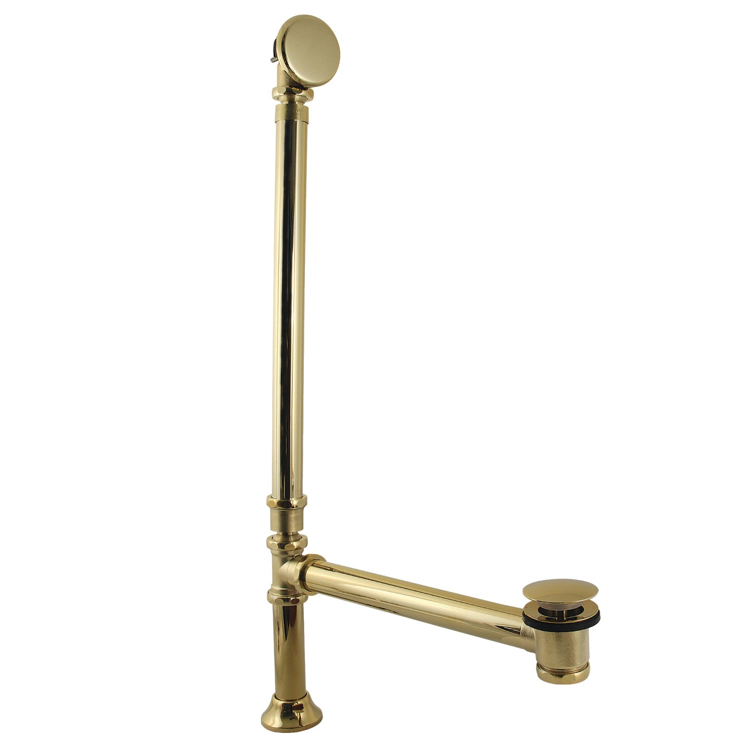 Kingston Brass Vintage CC2712 Swivel Ball Toe Touch Tub Waste and