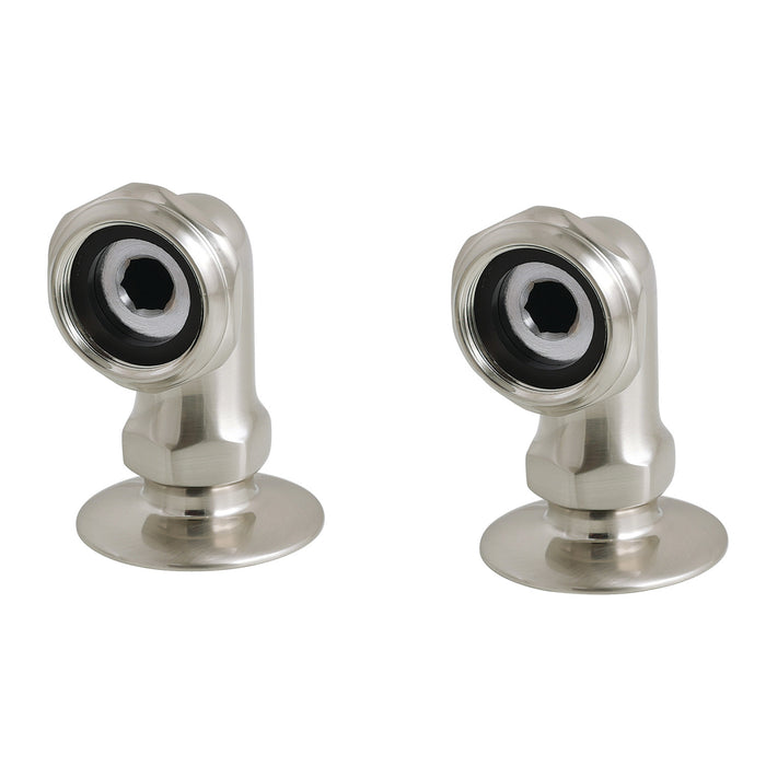 Kingston Vintage CC2RS8 2-Inch Deck Mount Tub Faucet Riser, Brushed Nickel