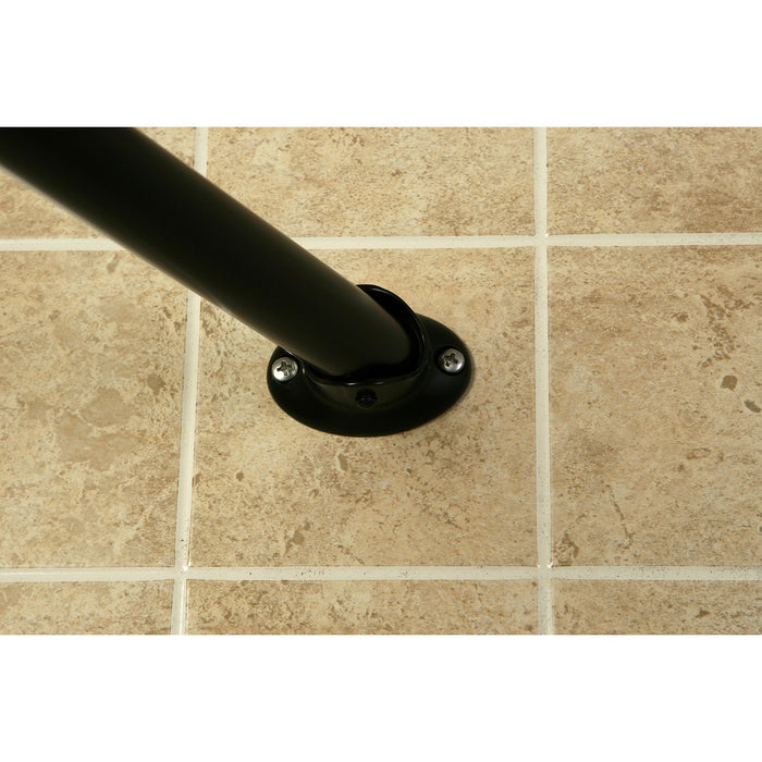 Edenscape CC3175 47-Inch to 60-Inch Adjustable Curved Shower Curtain Rod, Oil Rubbed Bronze