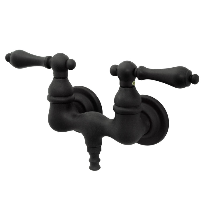 Kingston Heirloom CC31T5 - Vintage Two-Handle 2-Hole Tub Wall Mount Tub Faucet, Oil Rubbed Bronze