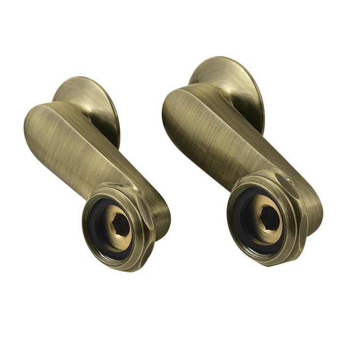 Kingston Vintage CC3SE3 Swivel Elbows for Wall Mount Tub Faucet, Antique Brass