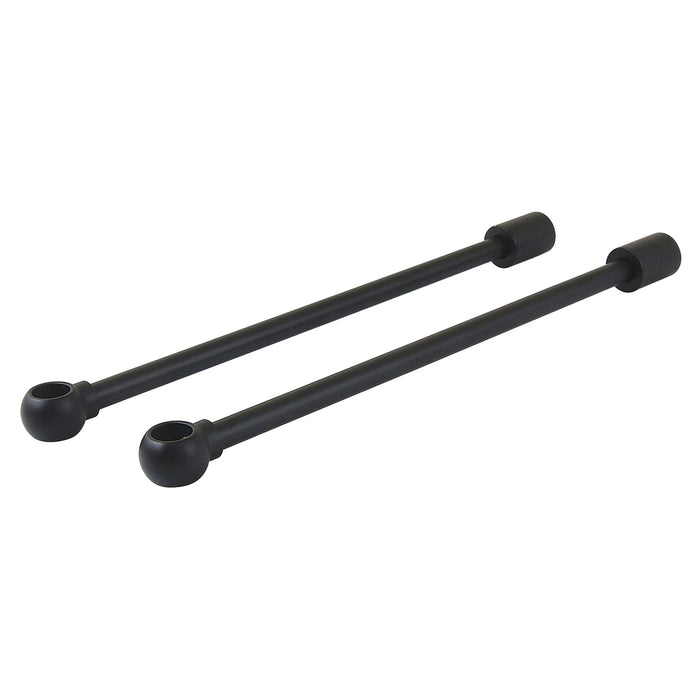 Kingston Vintage CC410 Tub Supply Line Wall Support for CC46x, CC47x, CC48x, Matte Black