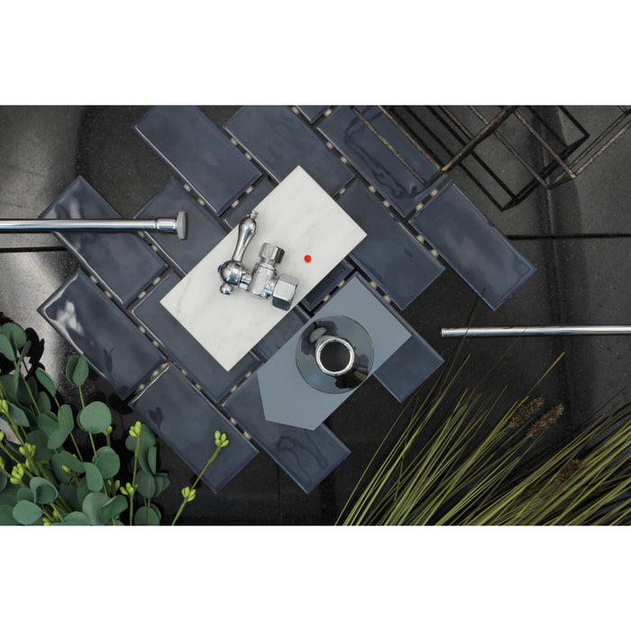 Kingston Heirloom CC43101TKF20 - Trimscape Traditional Plumbing Toilet Trim Kit, Polished Chrome