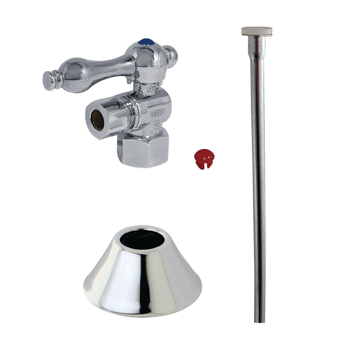 Kingston Heirloom CC43101TKF20 - Trimscape Traditional Plumbing Toilet Trim Kit, Polished Chrome