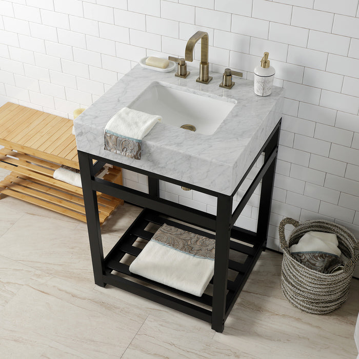 Trimscape CC43103DLLKB30 Modern Plumbing Sink Trim Kit with Bottle Trap, Antique Brass