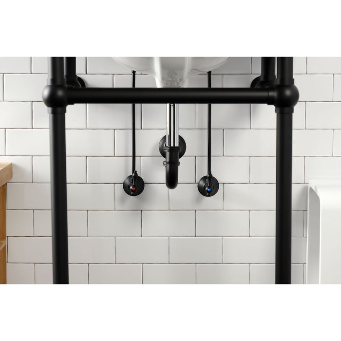 Kingston Heirloom CC43105LKB30 - Trimscape Traditional Plumbing Sink Trim Kit with P-Trap, Oil Rubbed Bronze