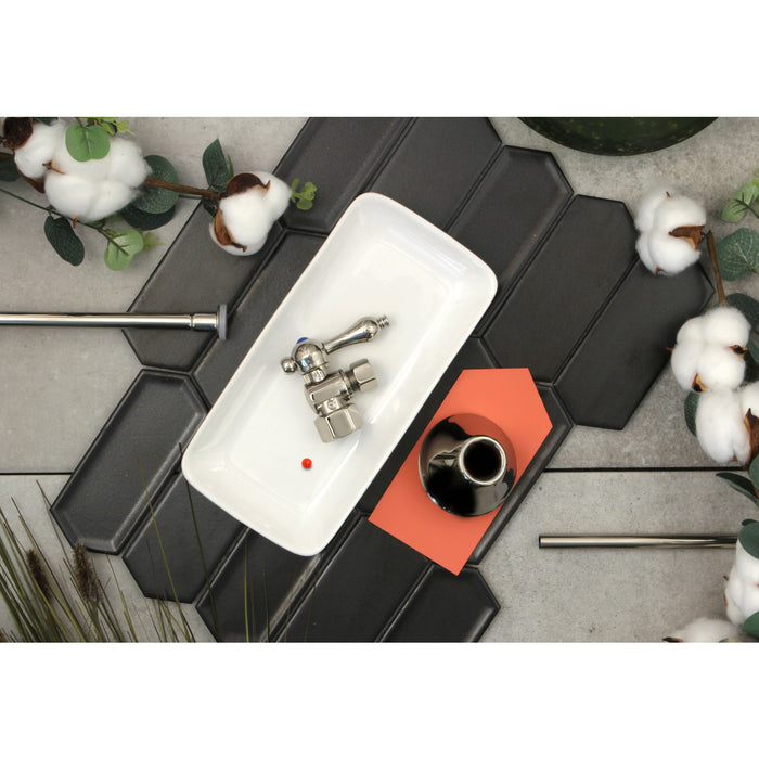 Kingston Heirloom CC43106TKF20 - Trimscape Traditional Plumbing Toilet Trim Kit, Polished Nickel