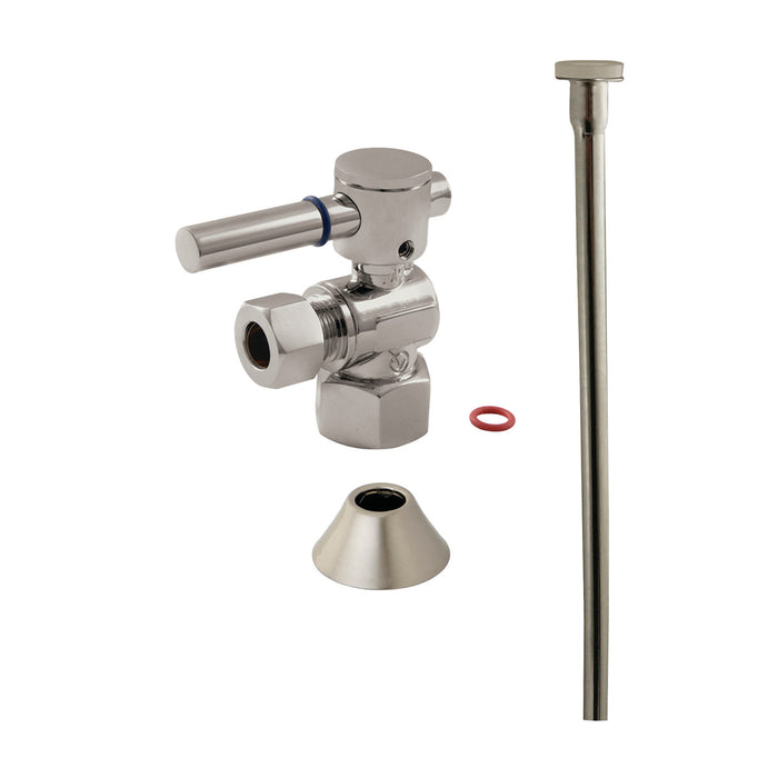 Kingston Sona CC43108DLTKF20 - Trimscape Contemporary Plumbing Toilet Trim Kit, Brushed Nickel