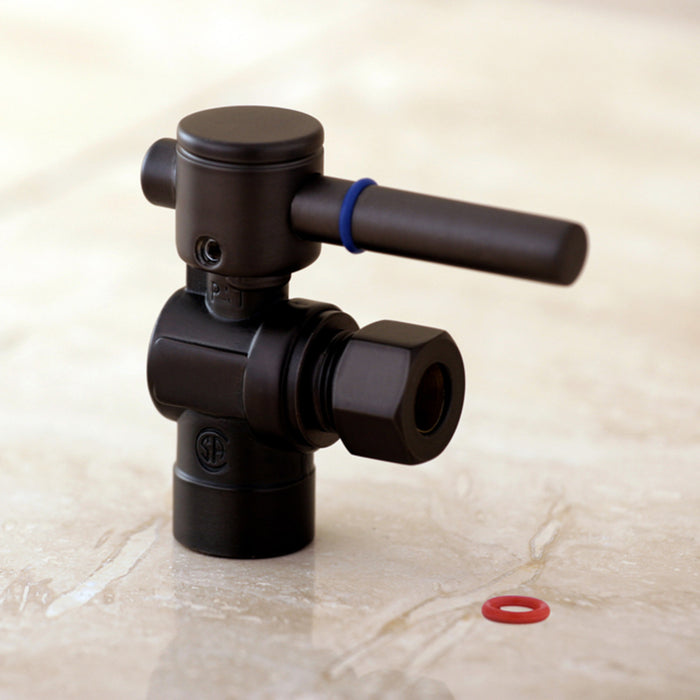 Kingston Sona CC43205DL - Concord 1/2-Inch Sweat x 3/8-Inch O.D. Comp Angle Shut-Off Valve, Oil Rubbed Bronze
